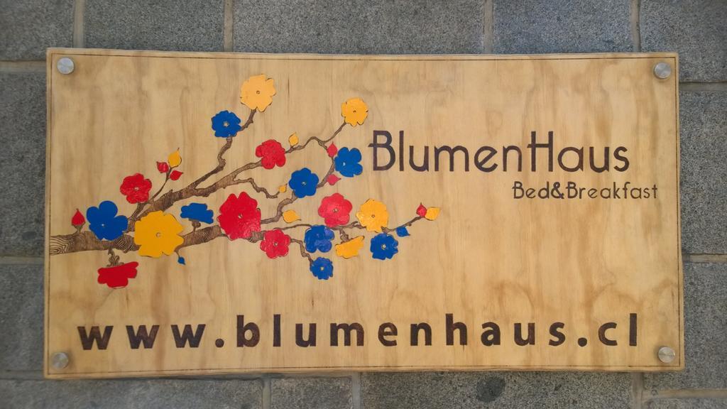 Bed & Breakfast Blumen Haus Santiago Exterior foto